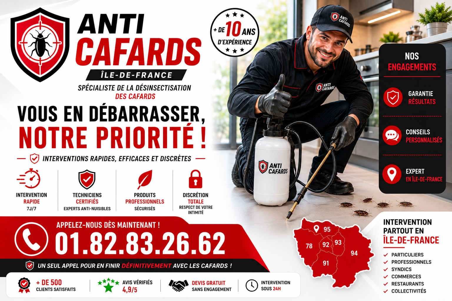 Cafards Neuilly Plaisance